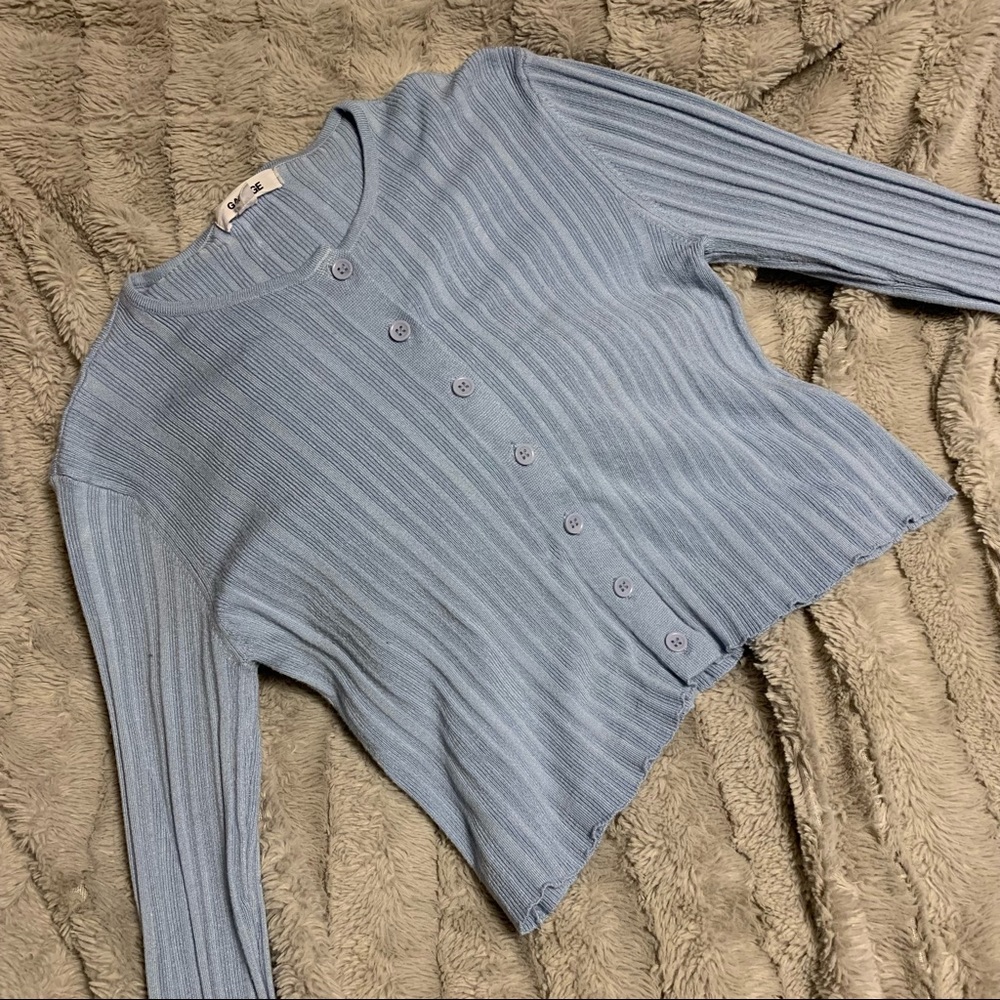 Long Sleeve Cropped Top
